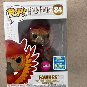 Flocked Fawkes funko pop